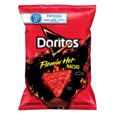 Doritos Tortilla Chips Flamin Hot Nacho - 3.12 Oz - Image 3