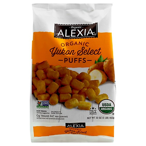 Alexia Potato Puffs Yukon Select - 16 Oz