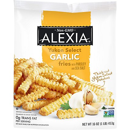 Alexia Fried Garlic Crinkle Cut - 16 Oz - Image 2