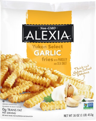 Alexia Fried Garlic Crinkle Cut - 16 Oz - Image 2
