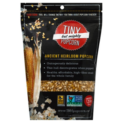 Tiny But Mighty Popcorn Popcorn Unpopped Ancient Heirloom - 1.25 Lb - Image 1