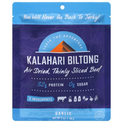 Kalahari Biltong Jerky Thinly Sliced Air - 2 Oz - Image 3