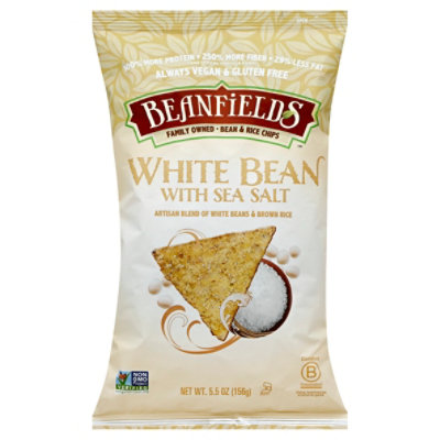 Beanfields Bean & Rice Chips White Bean With Sea Salt - 5.5 Oz - Image 1