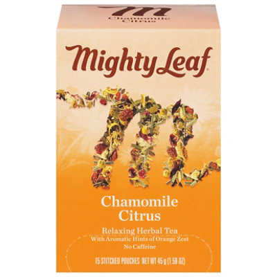 Mighty Leaf Chamomile Citrus Herbal Tea - 15 Count - Image 3