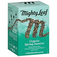 Mighty Leaf Organic Spring Jasmine Green Tea - 15 Count - Image 1