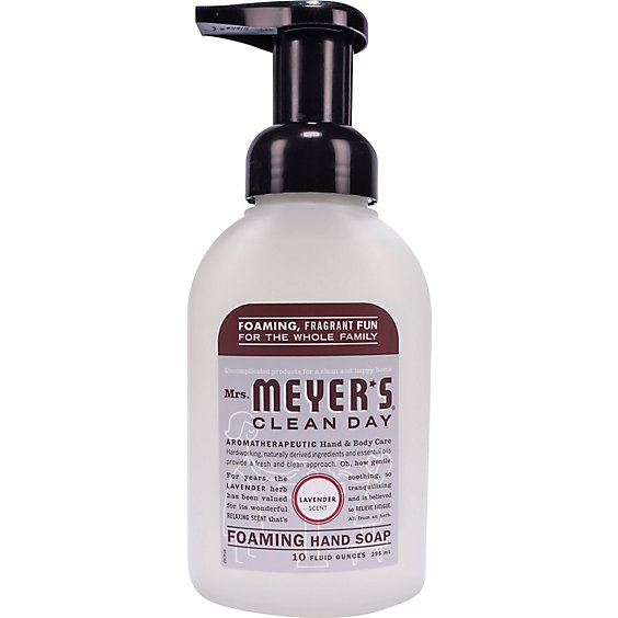 Mrs Meyers Clean Day Hand Soap Foaming Lavender - 10 Fl. Oz.