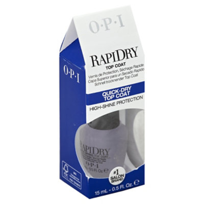 OPI Rapidtry Top Coat Quick Dry 0.5 Fl. Oz. Albertsons