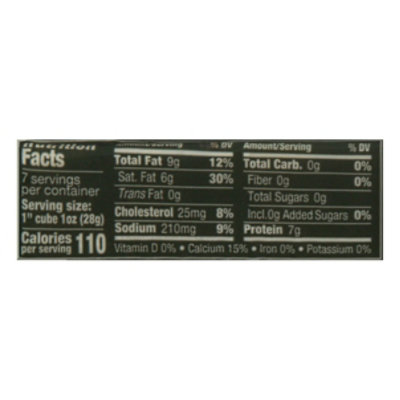 Cheddar Sharp Grass Fed - 7 Oz - Image 4