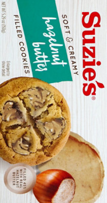 Suzies Cookies Filled Soft & Creamy Hazelnut Butter - 5.29 Oz - Image 3