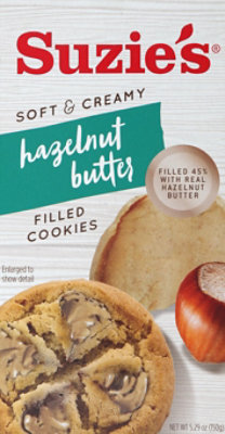 Suzies Cookies Filled Soft & Creamy Hazelnut Butter - 5.29 Oz - Image 2