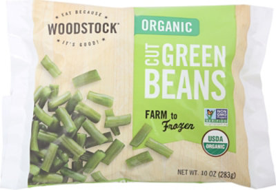 Woodstock Organic Green Beans Cut - 10 Oz - Image 2