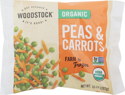 Woodstock Organic Peas & Carrots - 10 Oz - Image 2