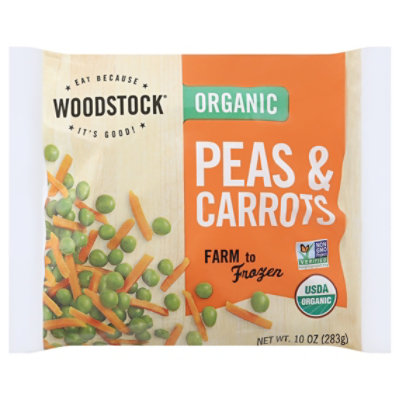 Woodstock Organic Peas & Carrots - 10 Oz - Image 1