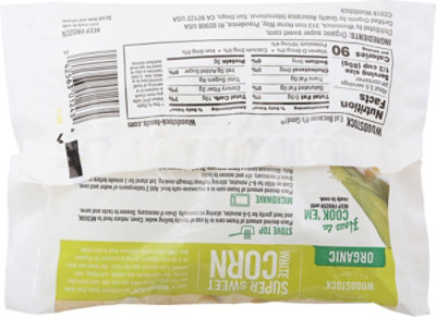 Woodstock Organic Corn Supersweet White - 10 Oz - Image 6