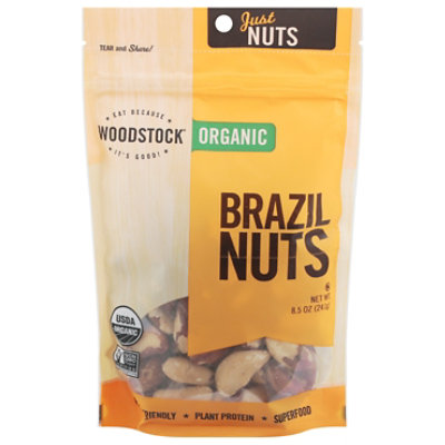 Woodstock Organic Brazil Nuts - 8.5 Oz - Image 3