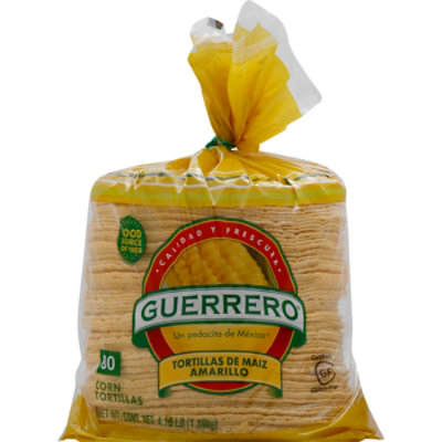 Guerrero Yellow Corn Tortillas - 80 Count