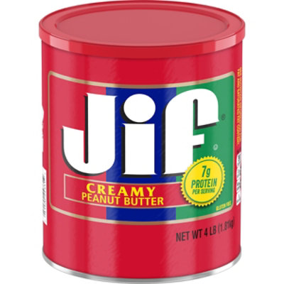 Jif Peanut Butter Creamy - 4 Lb - Image 1