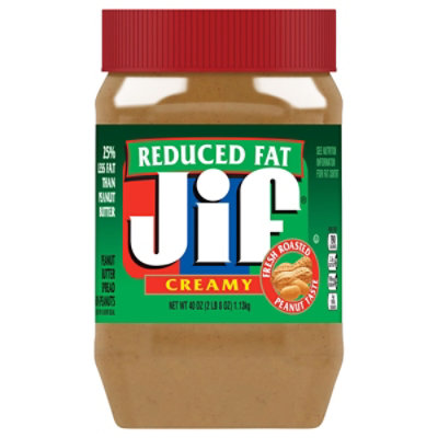 Jif Peanut Butter Creamy Reduced Fat - 40 Oz - Image 3