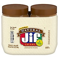 Jif Peanut Butter Creamy Natural - 2-40 Oz - Image 3