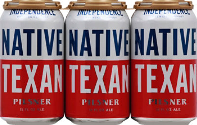 Independence Brewing Co. Native Texan Beer Pilsner - 6-12 Fl. Oz. - Image 2