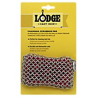 Lodge Chainmail Scrubbing Pad Red - Each - Image 1