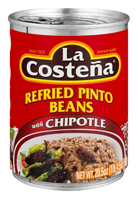 La Costeña Refried Pinto Beans With Chipotle - 20.5 Oz - Image 5