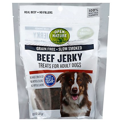 Open Nature Treats For Adult Dogs Beef Jerky - 14 Oz - Image 1