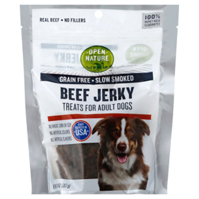 can dogs beef jerky