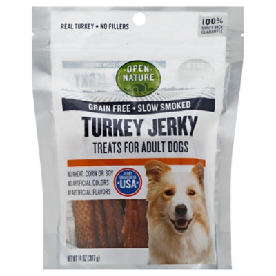 Open Nature Dog Treat Jerky Turkey 14 Oz Randalls