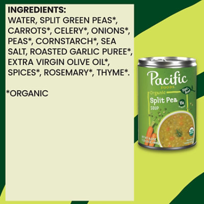 Pacific Foods Organic Split Pea Soup - 16.5 Oz - Image 5