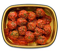 Deli Italian Meatballs In Sauce Cold - 0.50 Lb