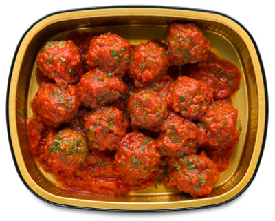 Deli Italian Meatballs In Sauce Cold - .5 Lb - Image 1