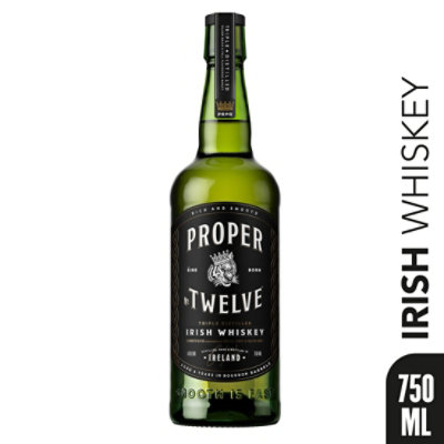 Proper No. Twelve Irish Whiskey 80 Proof - 750 Ml - Image 1