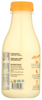 Alexandre Whipping Cream Heavy Organic A2 - 12 Oz - Image 2
