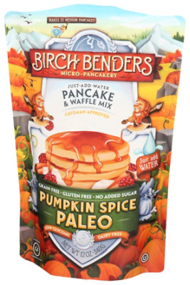 Birch Benders Pancake & Waffle Mix Pumpkin Spice Paleo - 12 Oz - Image 4