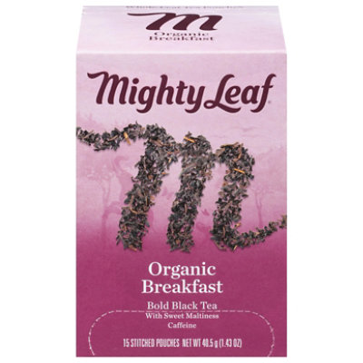 Mighty Leaf Organic Fair Trade Certified Breakfast Black Tea - 15 Count - Image 3