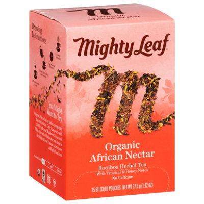 Mighty Leaf Organic African Near Herbal Tea - 15 Count - Image 1