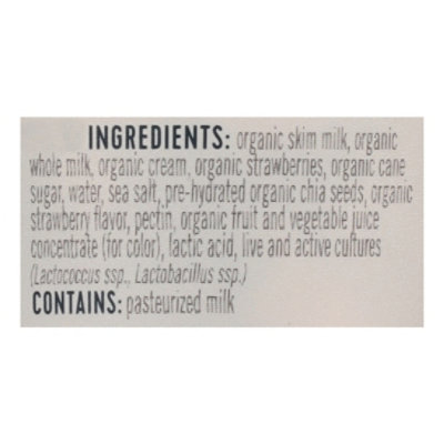 Good Culture Cottage Cheese Organic Whole Milk 4% Milkfat Strawberry Chia - 5.3 Oz - Image 5