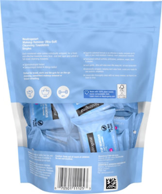 Neutrogena Makeup Remover Cleansing Towelettes Singles - 20 Count - Image 4
