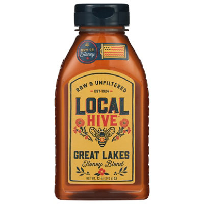 Local Hive Honey Raw & Unfiltered Great Lakes - 12 Oz - Image 3