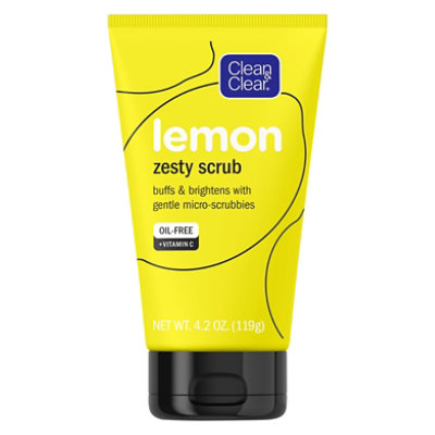 Clean & Clear Lemon Zest Scrub - 4.2 Oz - Image 3