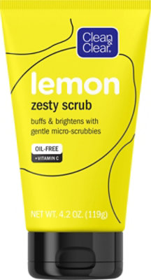 Clean & Clear Lemon Zest Scrub - 4.2 Oz - Image 2