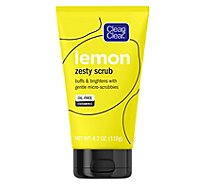 Clean & Clear Lemon Zest Scrub - 4.2 Oz