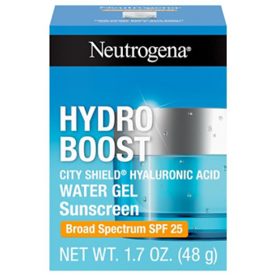 Neutrogena Hydro Boost City Shield Sunscreen Water Gel Spf 25 - 1.7 Oz - Image 3