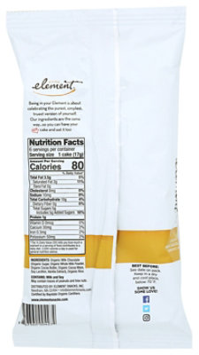 Element S Rice Cake Milk Chocolate Organic - 3.5 Oz - Image 1