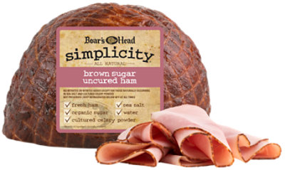 Boars Head Simplicity All Natural Brown Sugar Ham - 0.50 LB