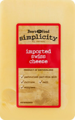 Boar's Head Cheese Simplicity All Natural Imported Swiss - Image 2