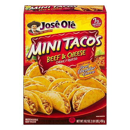 Jose Ole Beef Cheese Mini Taco - 16.2 Oz - Image 3