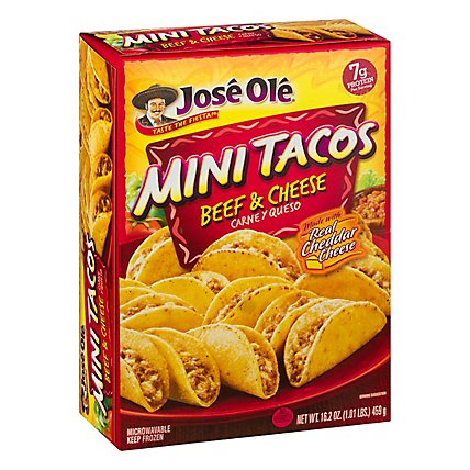 Jose Ole Beef Cheese Mini Taco - 16.2 Oz - Image 1