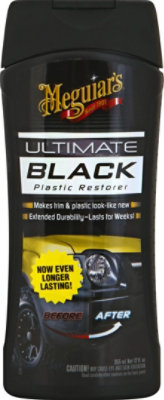 Meguiars Ultimate Black Plastic Restore - 12 Fl. Oz. - Image 2